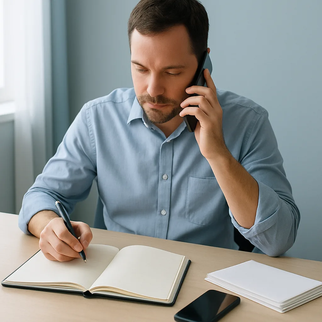 Organizing creditor call records and debt settlement documents in Florida